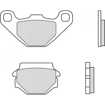 Brzdová destička Brzdové destičky BREMBO 07YA54SP 07YA54SP