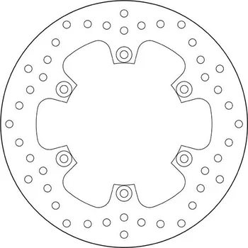 Brzdový kotouč Brzdový kotouč BREMBO 68B407E4 fix YAMAHA FZS 1000 Fazer 2001-2005