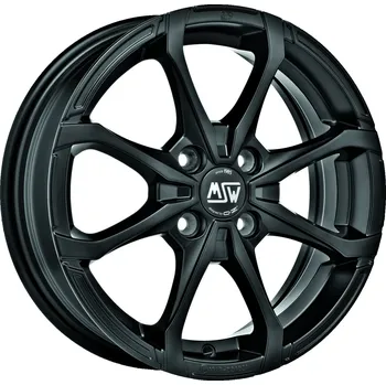 Auto-moto Alu disk MSW AVANTGARDE MSW X4 7x16, 4x108, 63.4, ET37 MATT BLACK