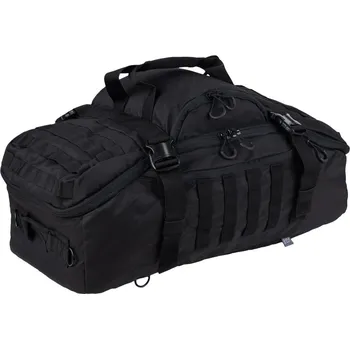 Cestovní taška Taška kombinovaná s batohem Tactical Weekender 80L černá
