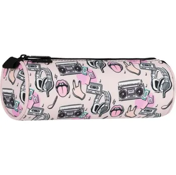 Penál Penál kulatý STARPAK Music, 7,3x21,5x7,3cm