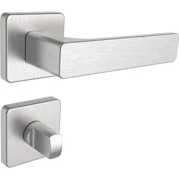 Dveřní kování Rostex dveřní kování SAVONA/H WC nerez mat