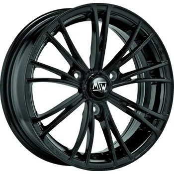 Alu kolo Alu disk MSW AVANTGARDE X2 MSW 6.5x15, 3x112, 57.1, ET30 GLOSS BLACK