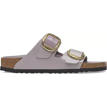 Dámské pantofle Kožené pantofle Birkenstock Arizona Hammered Buckle dámské, fialová barva, 1029762 94X, EUR 39