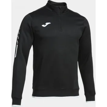 Pánská mikina JOMA OLIMPIADA MIKINA TRÉNINK 1/2 ZIP PÁNSKÁ - Černá - velikost 4XL