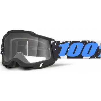 Motocyklové brýle Motokrosové brýle 100% ACCURI 2 CALLISTO 50013-00053 s čirým objektivem (Motokrosové a enduro brýle s čirým objektivem)