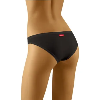 Kalhotky Bokové bavlněné kalhotky Mild černé XL