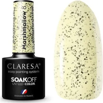 Lak na nehty Gel lak CLARESA Marshmallow 8 5ml