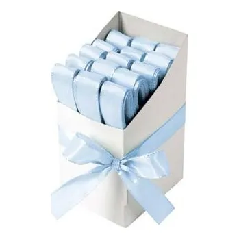 Stuha Stuha dekorační taftová 15 mm x 3 m - světle modrá - 2815014