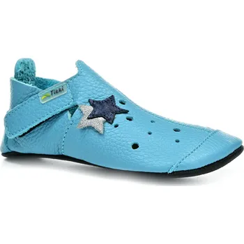 Capáčky LANG.S by Tikki shoes Ziggy Stardust modré barefoot capáčky Velikost boty (EU): 23, Vnitřní délka boty: 150, Vnitřní šířka boty: 62