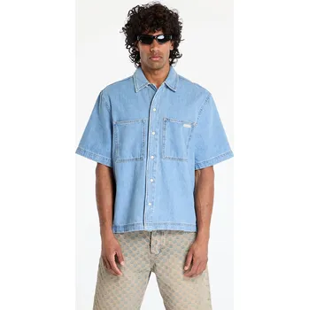 Košile Calvin Klein Jeans Bowler Shirt Denim Light S