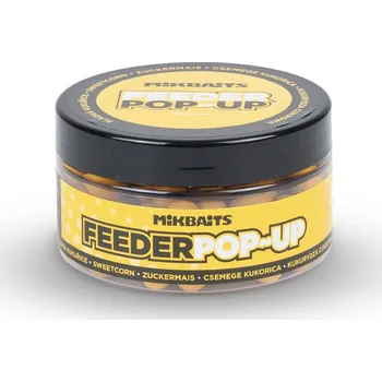 Boilies Mikbaits Plovoucí Boilie Feeder Pop-Up 100 ml 8+12 mm Sladká Kukuřice