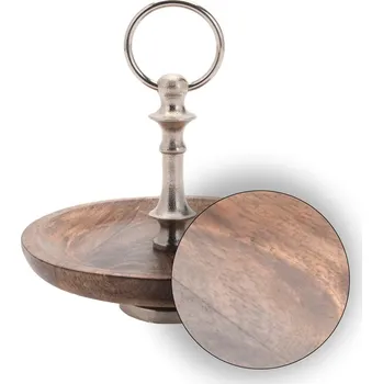 KOOPMAN KOOPMAN, 22126 etažérka 20 x 16 cm z mangového dřeva