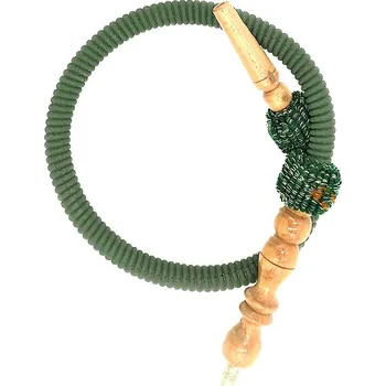 Čistič dýmky Hadice TopMark tradiční pro vodní dýmky 90 cm zelená