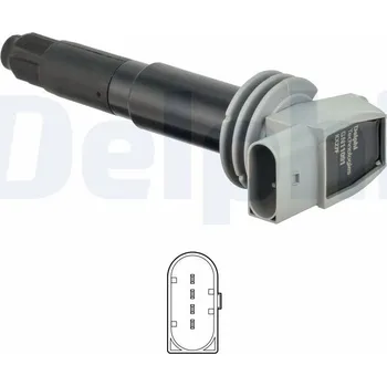 Zapalovací cívka Zapalovací cívka DELPHI GN11091-12B1