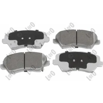 Brzdová destička Sada brzdových destiček, kotoučová brzda ABAKUS 231-01-156