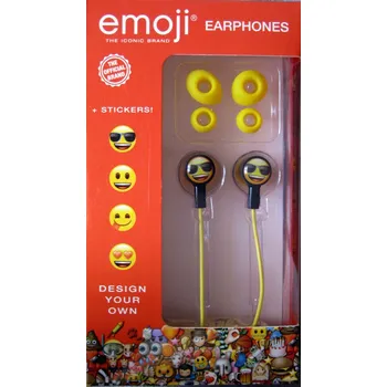 Sluchátka InEar Sluchátka do uší pro děti - Emoji