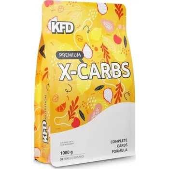 Bonbon KFD Premium X-CARB 1000 g s ananasouvou příchutí po expiraci