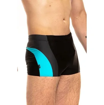 Pánské plavky Pánské plavky Haiti 1 černo-tyrkysové S