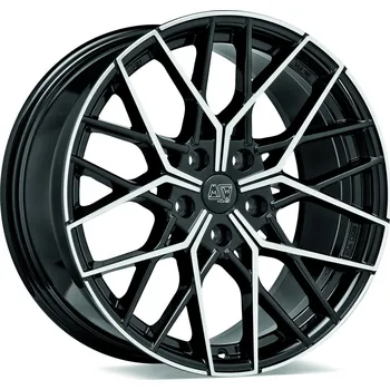 Auto-moto Alu disk MSW AVANTGARDE MSW 74 8x18, 5x112, 73, ET28 GLOSS BLACK FULL POLISHED