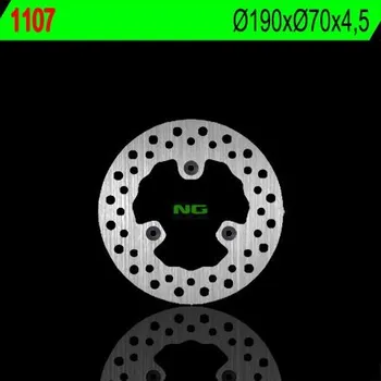 Brzda pro motocykl NG zadní brzdový kotouč APRILIA 125/200/250/300/500 ATLANTIC (190X70X4,5) (3X8,5MM)