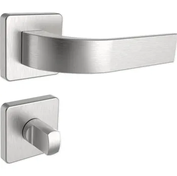 Dveřní kování Rostex dveřní kování FONDI/H WC nerez mat