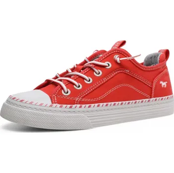 Dámské tenisky DÁMSKÉ TENISKY MUSTANG 1376-308-5 ČERVENÁ Barva: Červená, Velikost: 38