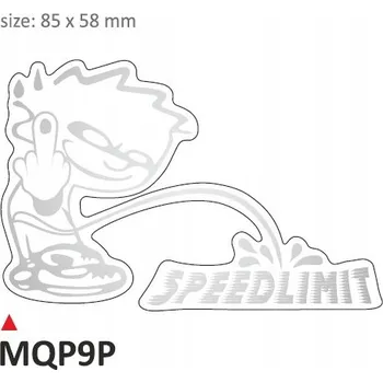 samolepka Samolepky 2 kusy flat/UV ONEDESIGN MQP9P