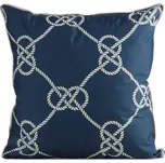 Dekorační voděodolné povlak na polštář GARDEN 15A - modrá