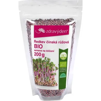 Zdravý den Ředkvička BIO semena na klíčení 200 g