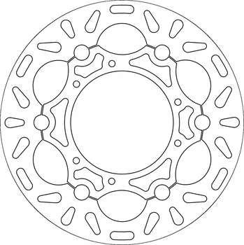 Brzdový kotouč brzdový kotouč plovoucí, NEWFREN HONDA CR 125 R 1995-2007
