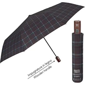 Deštník Pánský automatický deštník Perletti Technology / hnědý, 21791