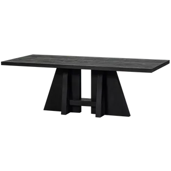 Jídelní stůl WOOOD Jídelní stůl KEAN černý 220x100 cm