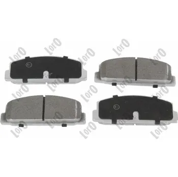 Brzdová destička Sada brzdových destiček, kotoučová brzda ABAKUS 231-02-045