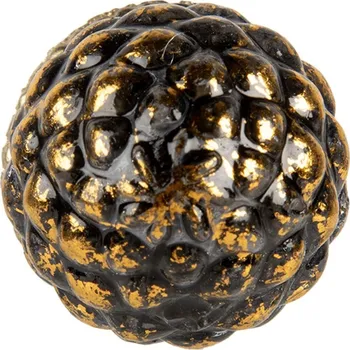 Dveřní kování Zlatá antik úchytka ve tvaru šišky - Ø 4*4 cm / S4 cm