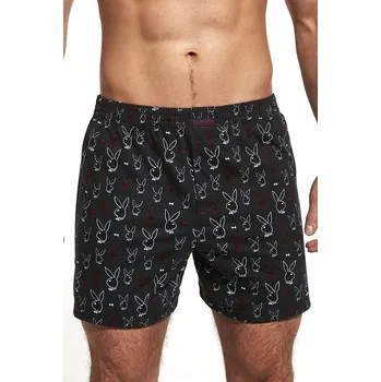 Trenýrky Pánské trenýrky Classic Playboy 194 černé S