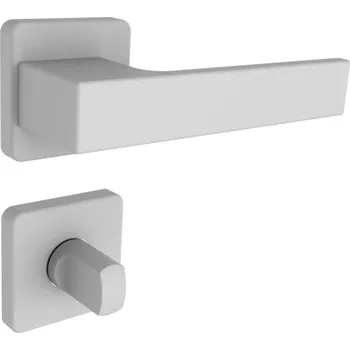 Dveřní kování Rostex dveřní kování RAVENA/H WC bílá