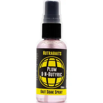 Návnadové aroma Nutrabaits spray 50ml - Plum & N-Butyric Acid