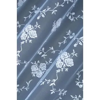 Záclona BÍLÁ ŽAKÁROVÁ ZÁCLONA 31394 VÝŠKA 160cm