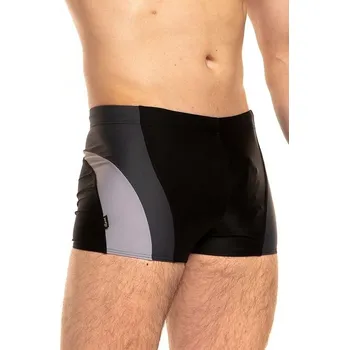 Pánské plavky Pánské plavky Haiti 4 černo-šedé XXL