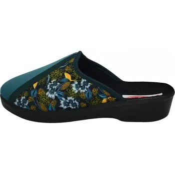 Dámské pantofle Obuv domácí ROGALLO 29532 tyrkysová (Pantofle dámské)