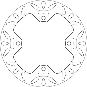 Brzdový kotouč brzdový kotouč, NEWFREN HONDA CR 250 R 1998-2001