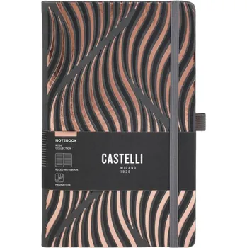 Zápisník Castelli Rose Sand S linkovaný zápisník