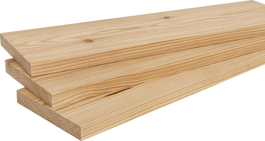 Modřínové prkno hoblované 19 x 121 mm 4 m AB