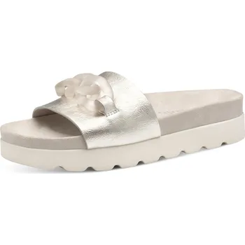 Dámské pantofle DÁMSKÉ PANTOFLE TAMARIS 1-27411-44 957 STŘÍBRNÁ Barva: STŘÍBRNÁ, Velikost: 37