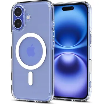 Pouzdro na mobilní telefon Pouzdro Spigen Ultra Hybrid T pro iPhone 16 MagSafe s krytem tlačítka fotoaparátu