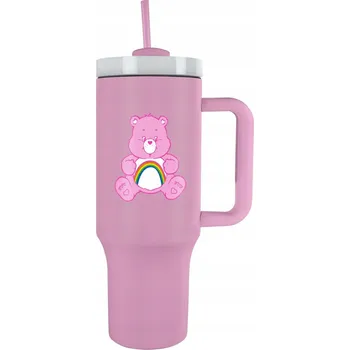 Termohrnek Termohrnek Medvídci Starostliví - Veselé Srdce 1140 ml na nápoje pro děti