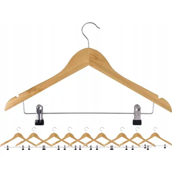 Věšák Šatní ramínko dřevěný Gockowiak odstíny béžové