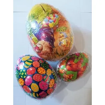 Velikonoční dekorace Papírové vejce 15cm barevné SL