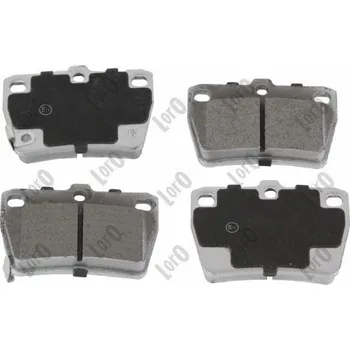 Brzdová destička Sada brzdových destiček, kotoučová brzda ABAKUS 231-02-068